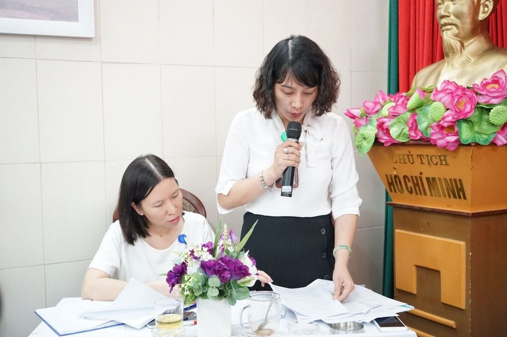 Hội nghị Cán bộ công chức, viên chức trường Tiểu học Nguyễn Tri Phương năm học 2019 - 2020