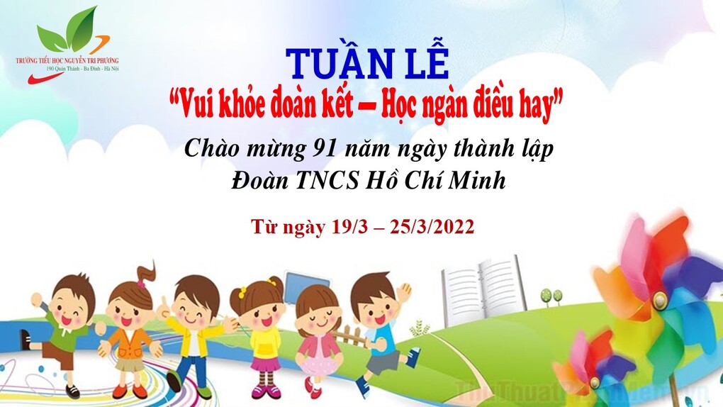 Tuần lễ "Vui khỏe đoàn kết - Học ngàn điều hay" chào mừng ngày Thành lập Đoàn TNCS Hồ Chí Minh (26/3/1931-26/3/2022)