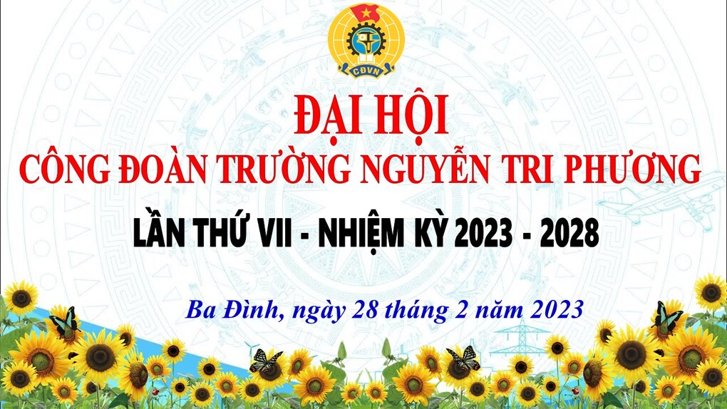 Đại hội Công đoàn trường Tiểu học Nguyễn Tri Phương đổi mới, dân chủ và trách nhiệm