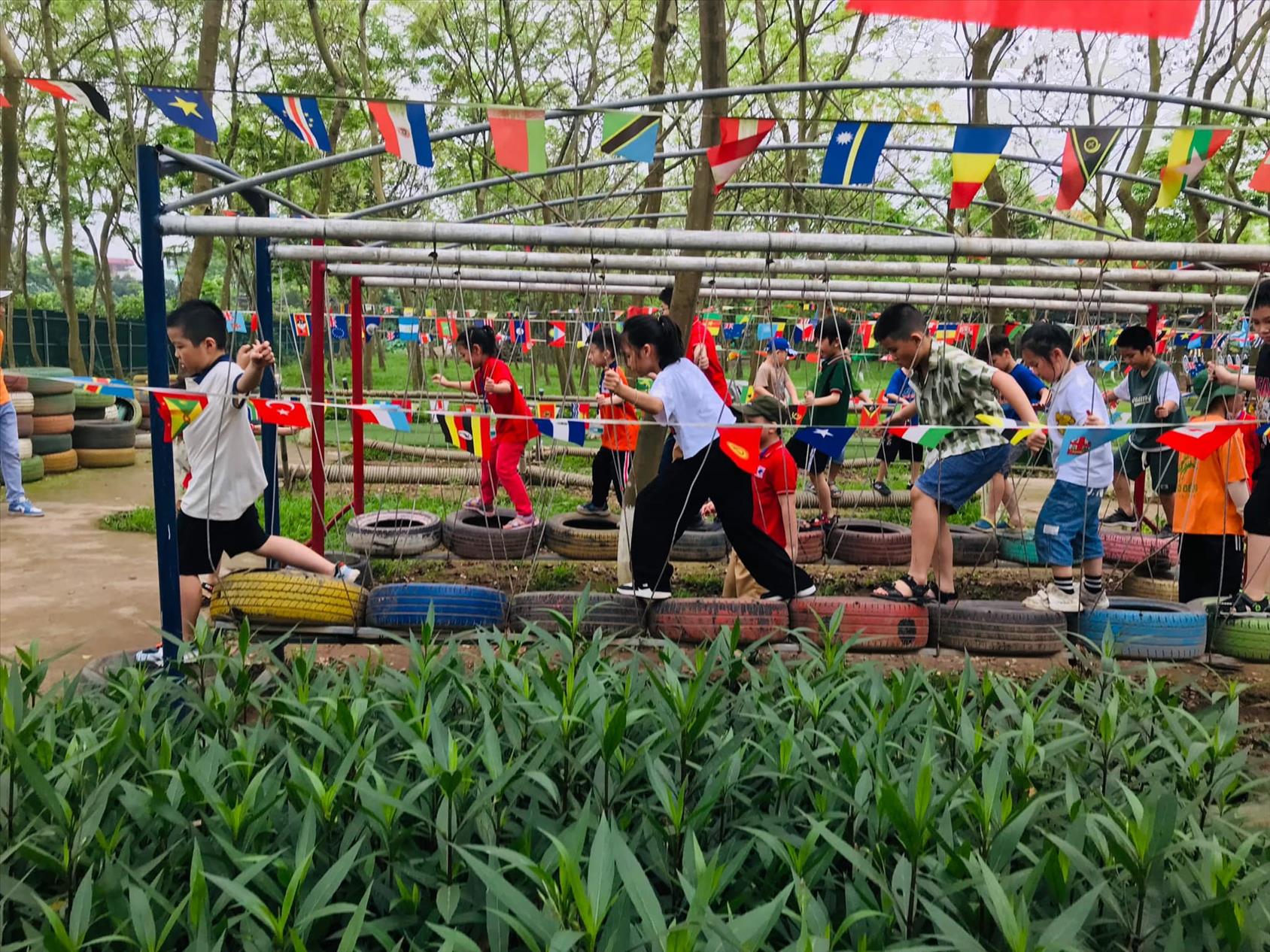 Hoạt động ngoại khóa đầy thú vị tại Green Park Phù Đổng của các bạn học sinh trường Tiểu học Nguyễn Tri Phương